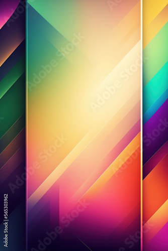 Abstract colorful background. Generative AI