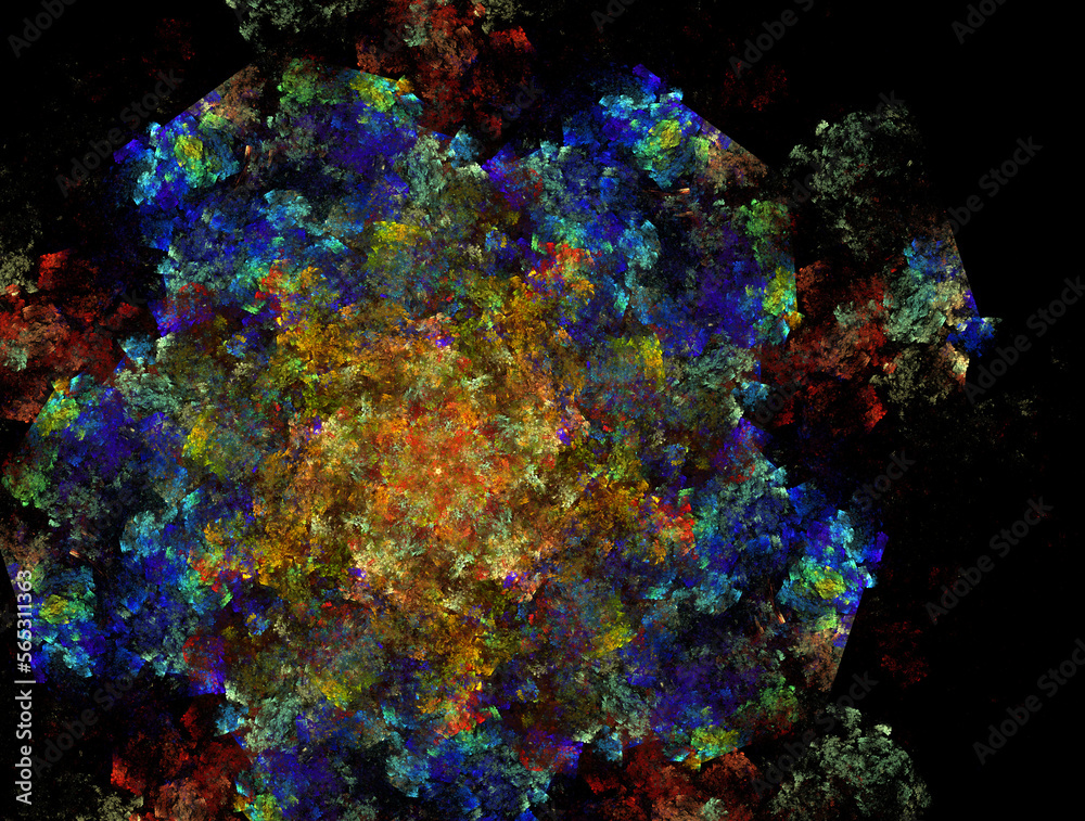 Imaginatory fractal abstract background Image Imaginatory fractal abstract background Image
