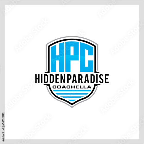 shield letter hpc logo photo