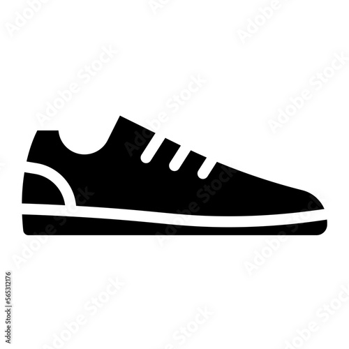 shoe glyph 