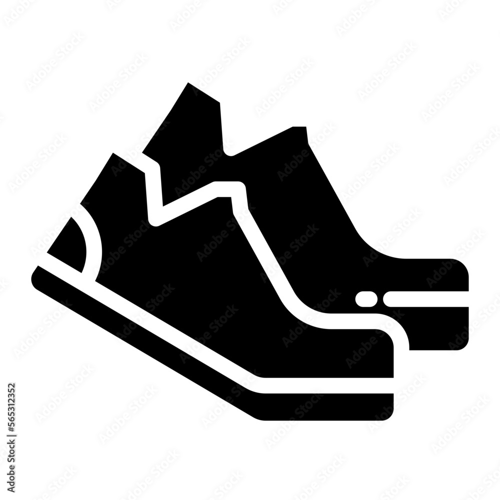 shoe glyph shoe glyph