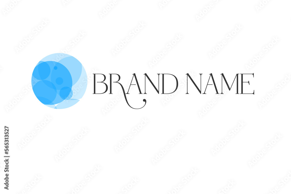 Flat vector brand logo for companies and brand identity. Minimal, abstract, modern, stylish with single or multiple colors combination Flat vector brand logo for companies and brand identity. Minimal, abstract, modern, stylish with single or multiple colors combination