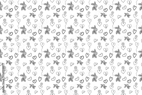 Valentine's Seamless Pattern Design