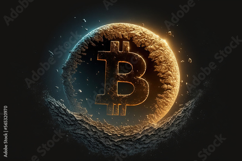 Bitcoin on the moon. Generative AI.