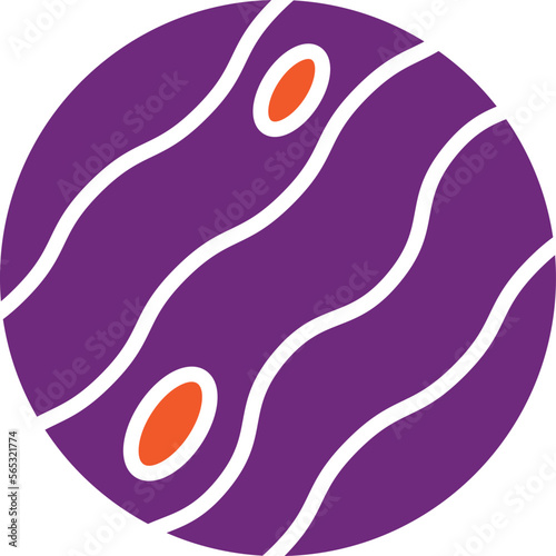 Uranus Vector Icon Design Illustration