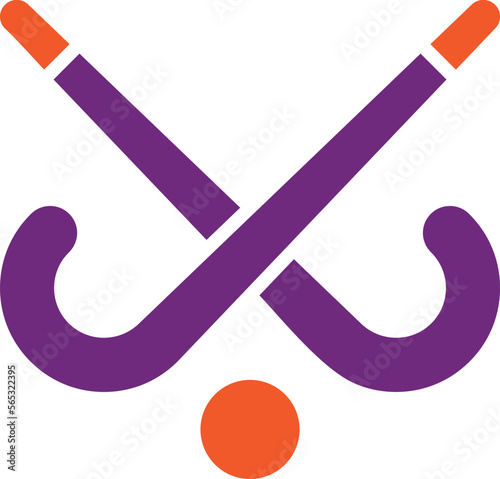 Hockey Vector Icon Design Illustration
