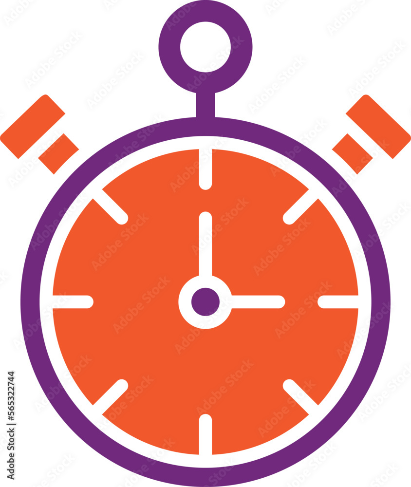 Stopwatch Vector Icon Design Illustration Stopwatch Vector Icon Design Illustration