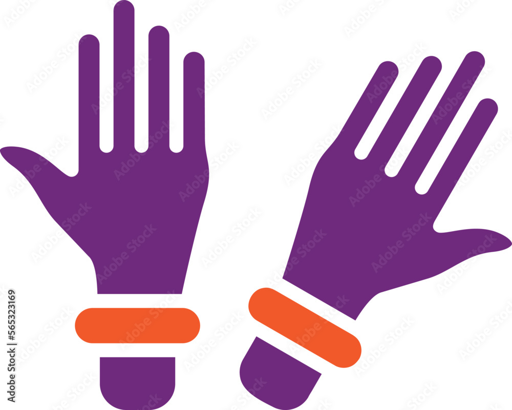 Gloves Vector Icon Design Illustration Gloves Vector Icon Design Illustration