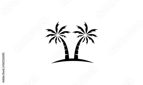 palm trees silhouette