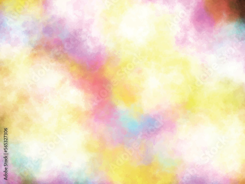 Colorful Abstract Galaxy Background