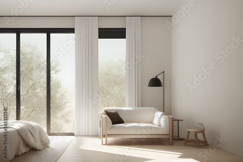 Elegant Modern Design Room, AI Rendering