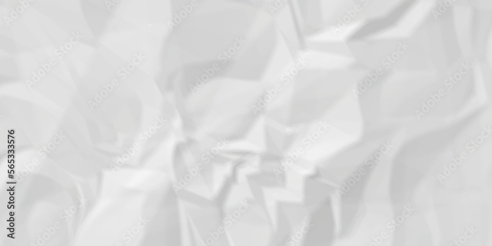 Obraz premium White paper crumpled texture. white fabric textured crumpled white paper background. panorama white paper texture background, crumpled pattern texture backgrund.