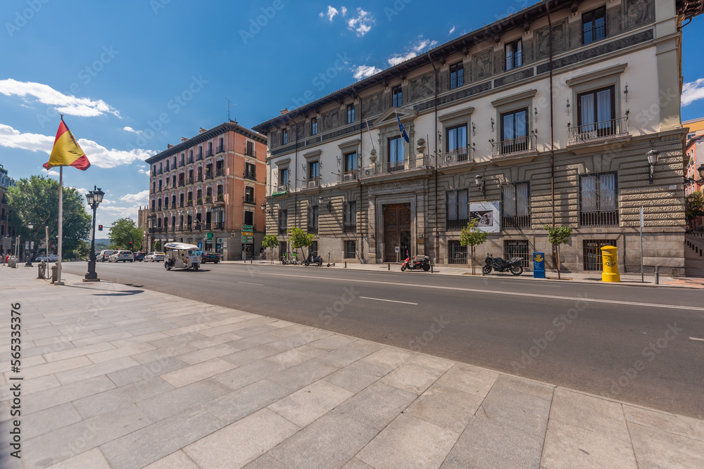 Naklejka premium Calles de Madrid 