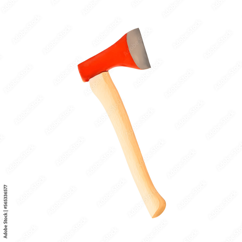 ax digital drawing with watercolor style illustration ax digital drawing with watercolor style illustration