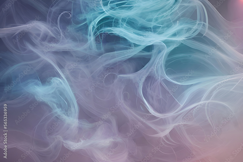 Smoke Concept in Swirling Design. Smoke Concept in Swirling Design.