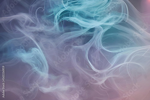 Smoke Concept in Swirling Design.