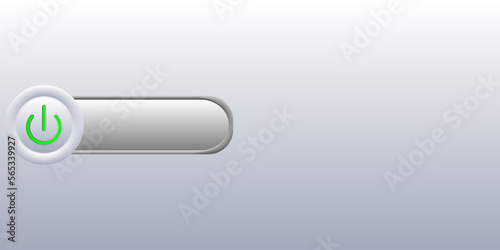 Button switch power background.technology illustration