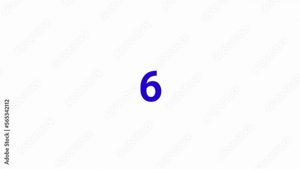 ten countdown animation with white screen blue fireworks variation ten countdown animation with white screen blue fireworks variation