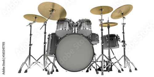 Fototapeta drums, drum set, durm kit, cymbal, drum, basedrum, hihat, snare, sticks, set, no