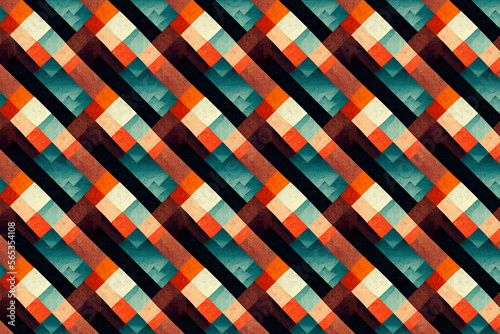 colorful geometric tileable background