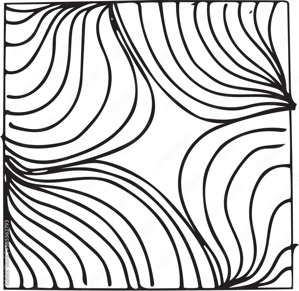 Hand drawn organic pattern in black and white. The pattern is based on the pattern on the plant. Hand drawn organic pattern in black and white. The pattern is based on the pattern on the plant.