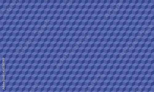 Cubes ornament texture blue color