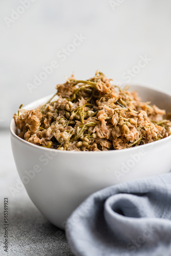 Traditional georgian appetizer dish photo