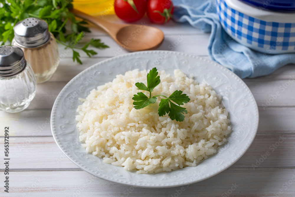 Plain rice pilaf, Turkish name; pirinc pilavi Plain rice pilaf, Turkish name; pirinc pilavi