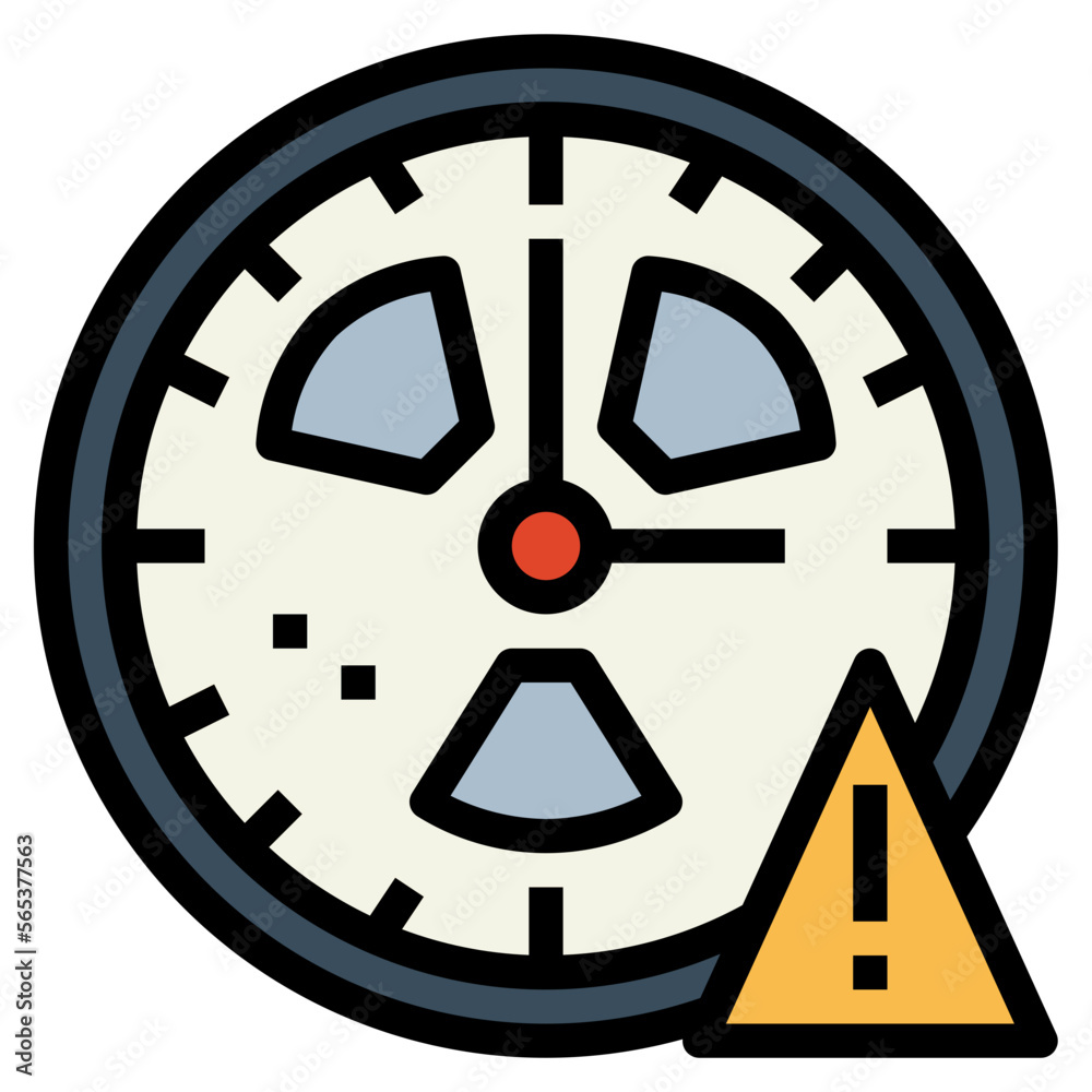 warning filled outline icon style warning filled outline icon style