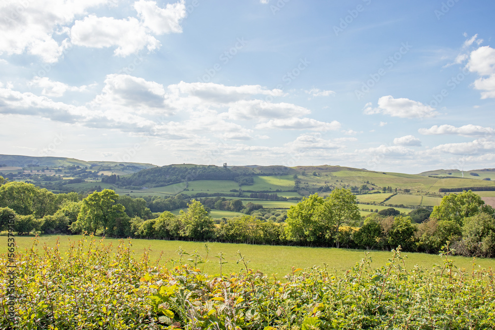 Radnor hills in the Summertime.
