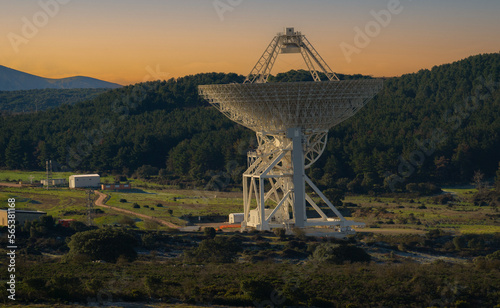 Sardinia Radio Telescope used for space exploration and is located in San Basilio in central Sardinia
 photo
