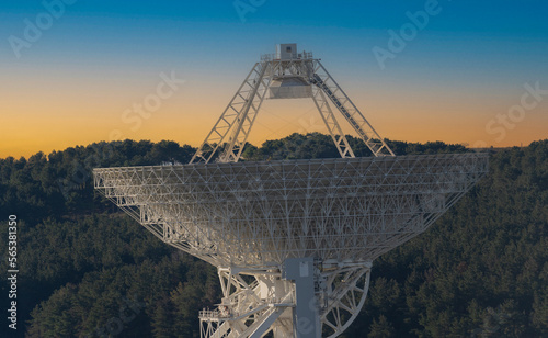 Slika na platnu Sardinia Radio Telescope used for space exploration and is located in San Basili