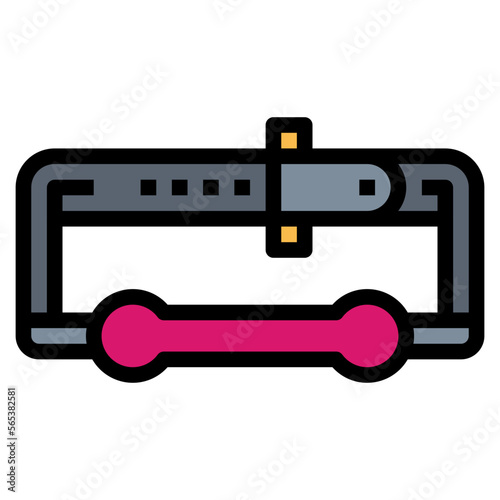 Bit Gag filled outline icon style