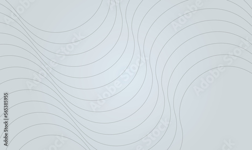Abstract lines background. Thin black lines on white background. Modern and clean design