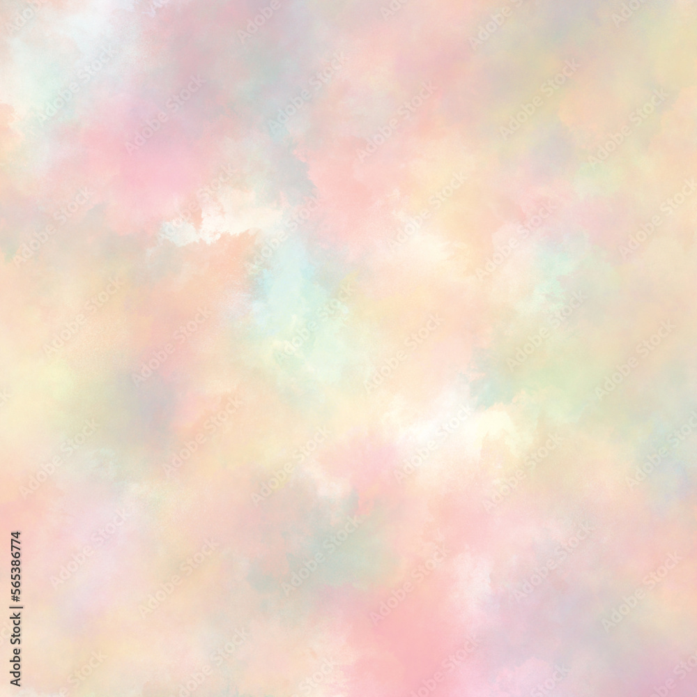 Abstract watercolor background with stains, soft and pastel watercolor paper texture with smoke and splashes, watercolor background for any decorative and creative design.