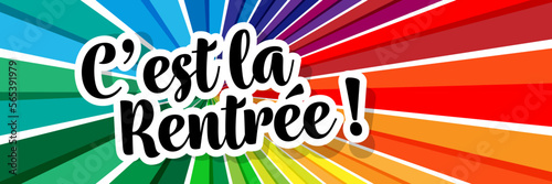 C'est la rentrée
