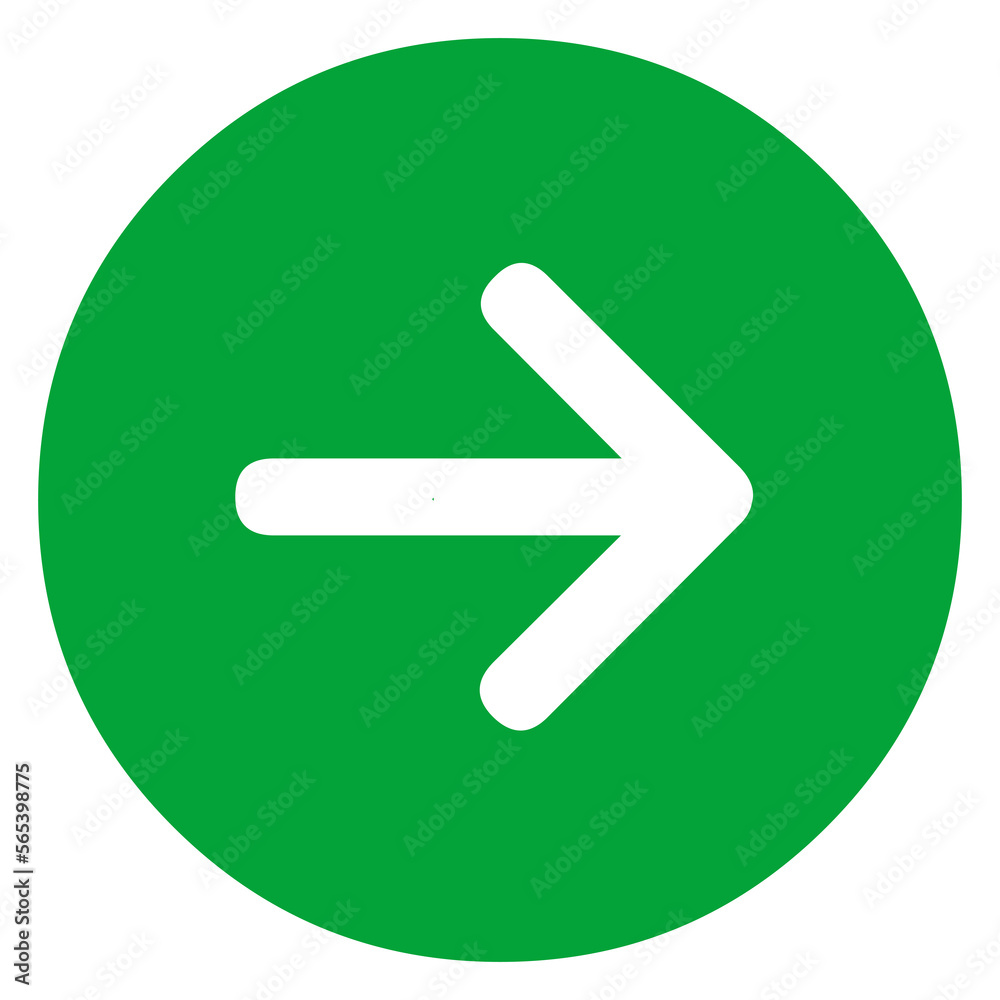 Directional Arrow Symbol on Transparent Background Directional Arrow Symbol on Transparent Background