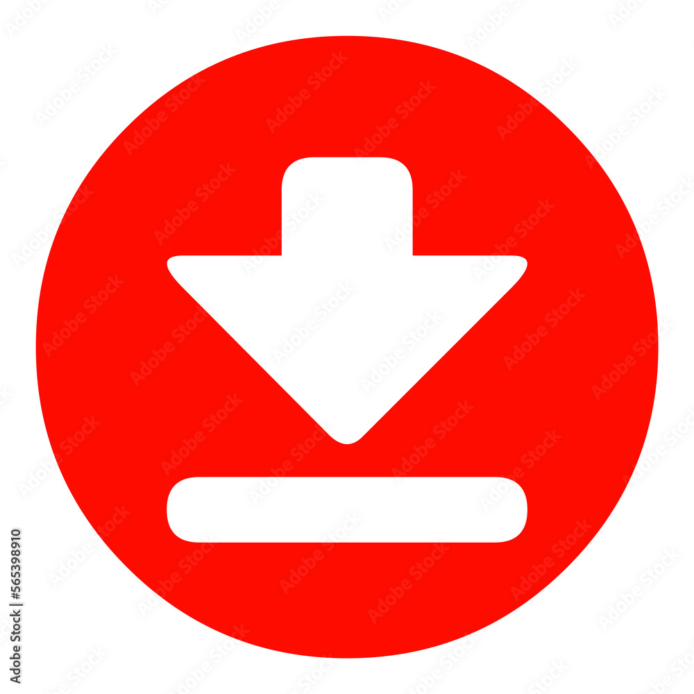 Directional Arrow Symbol on Transparent Background Directional Arrow Symbol on Transparent Background