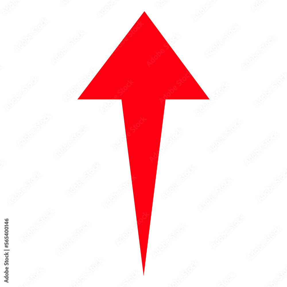 Directional Arrow Symbol on Transparent Background Directional Arrow Symbol on Transparent Background
