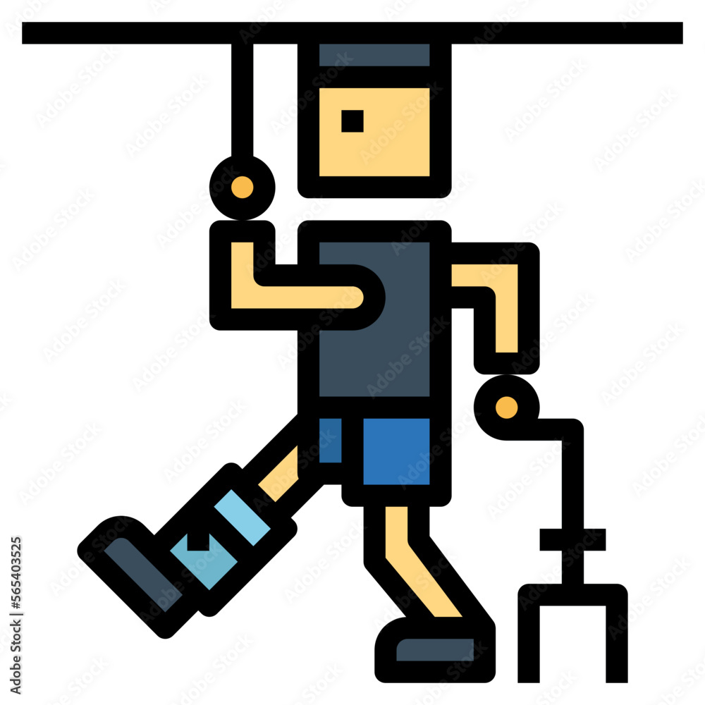 injury filled outline icon style injury filled outline icon style