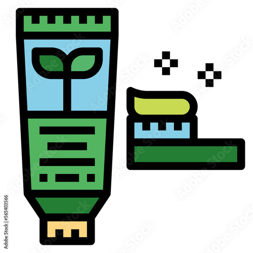 natural product filled outline icon style