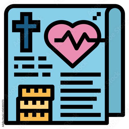 remedy filled outline icon style