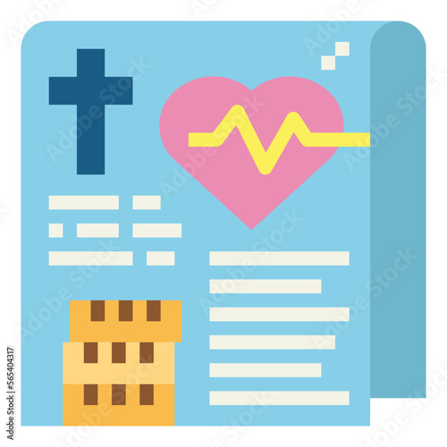 remedy flat icon style
