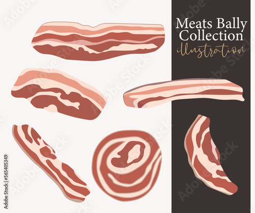 illustration of bacon photo