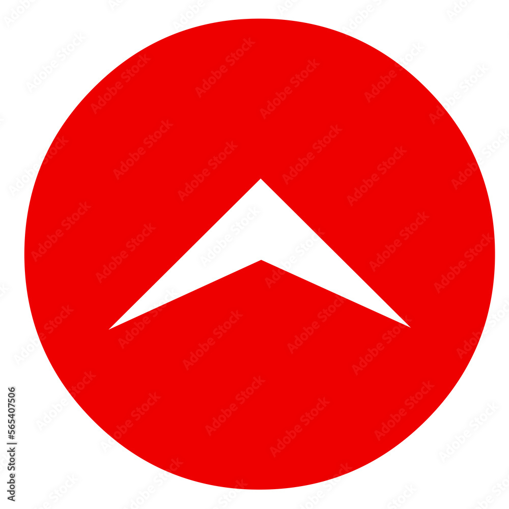 Pointer Arrow Sign Icon on Transparent Background Pointer Arrow Sign Icon on Transparent Background