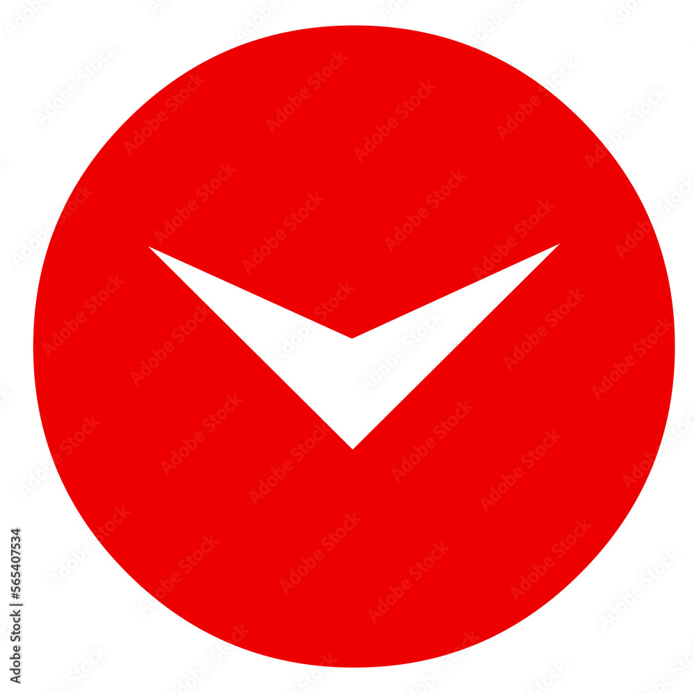 Pointer Arrow Sign Icon on Transparent Background Pointer Arrow Sign Icon on Transparent Background