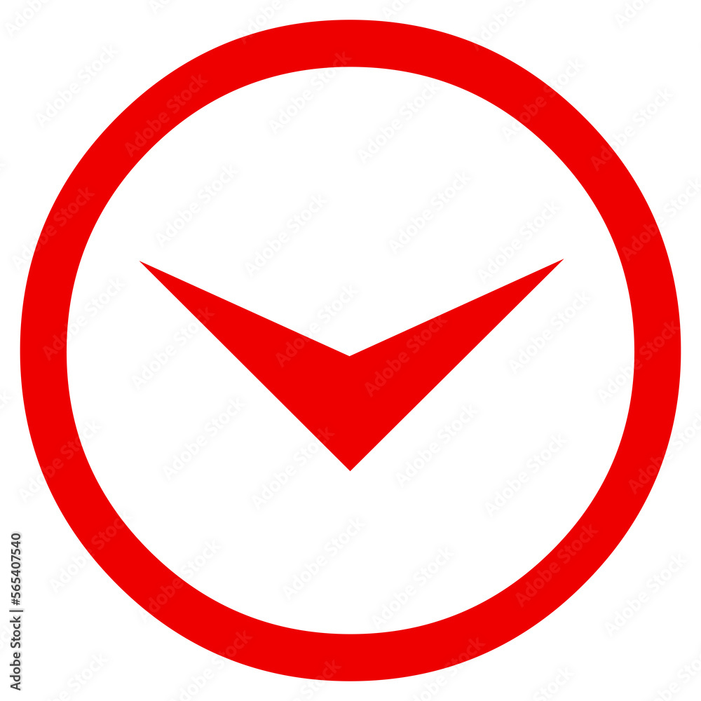 Pointer Arrow Sign Icon on Transparent Background Pointer Arrow Sign Icon on Transparent Background