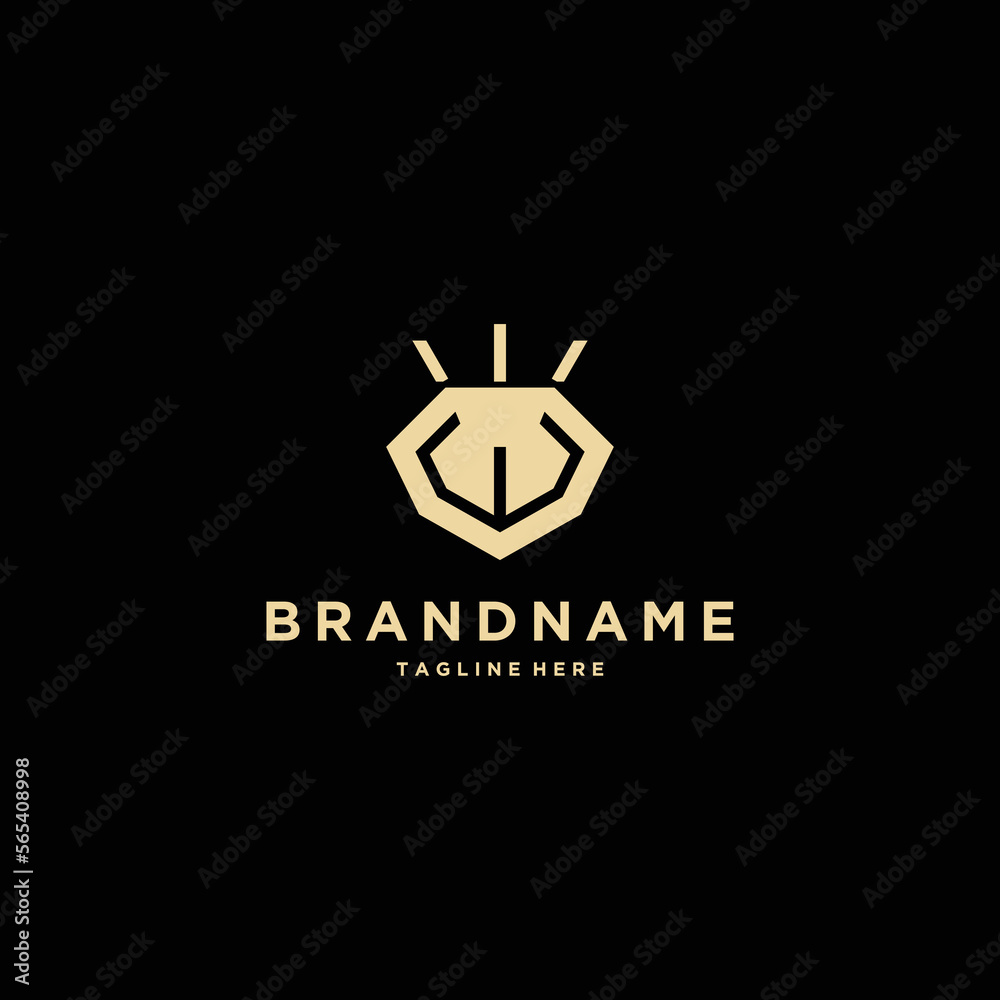 Abstract initial letter W crown diamond shape logo design template Abstract initial letter W crown diamond shape logo design template