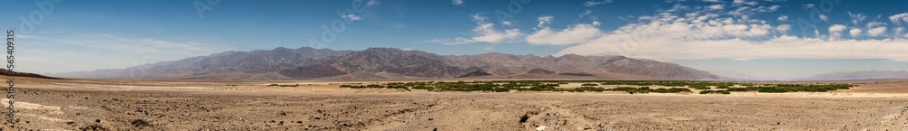 Panorama of Death Valley, California