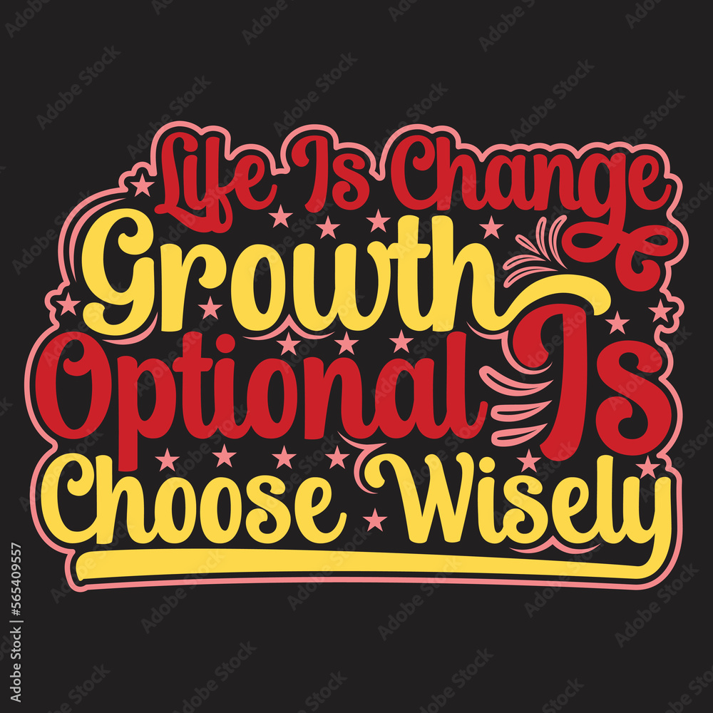 Obraz premium Colorful lettering Happy new year or Hand drawn new year typography t shirt design 